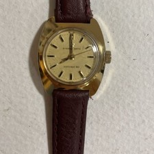 Eterna Matic Concept 80 Watch Gold Case Leather Band