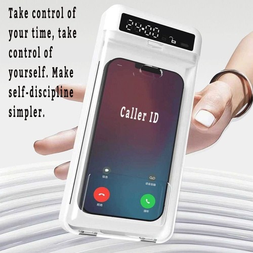 Transparent phone lock box - lock,