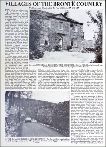 Villages the bronte - of,