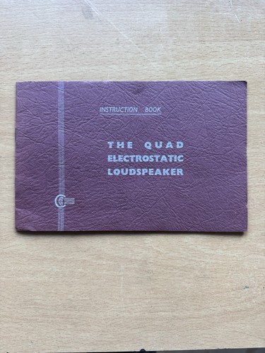 Quad electrostatic loudspeaker - quad,