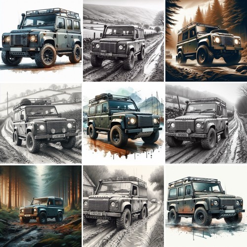 4x4 land rover defender - 4x4,
