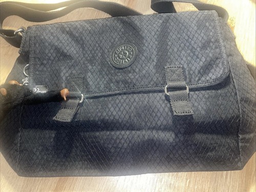 Kipling black satchel bag - kipling,