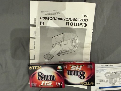 Canon uc6000 video 8mm - canon,
