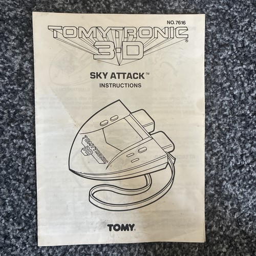 1983 tomytronic boxed sky - boxed,