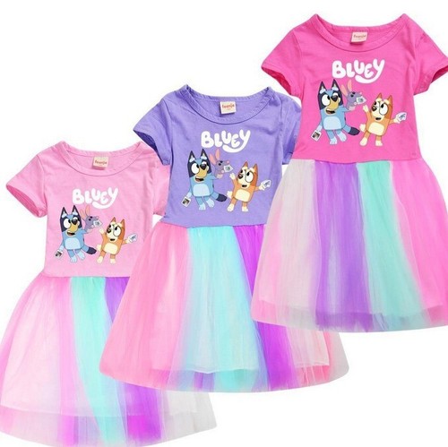 Kids girls bluey mesh - kids, princess