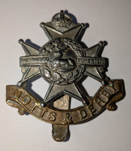 Ww1 sherwood foresters notts - foresters,