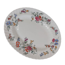 Wedgwood Avebury Oval Serving Platter Plate 36cm Length 1990s Vintage