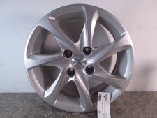 2015 PEUGEOT 208 15" INCH 7 SPOKE 4 STUDS ALLOY WHEEL 6JX15 9673773577