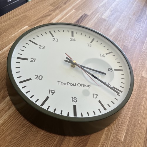 Post office hour clock - office, 24