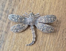 Vintage 925 Silver Marcasite