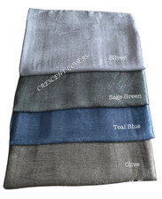 Elegant Crushed Satin Scarf
