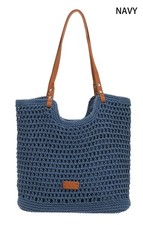 Casual Crochet Summer Handbag