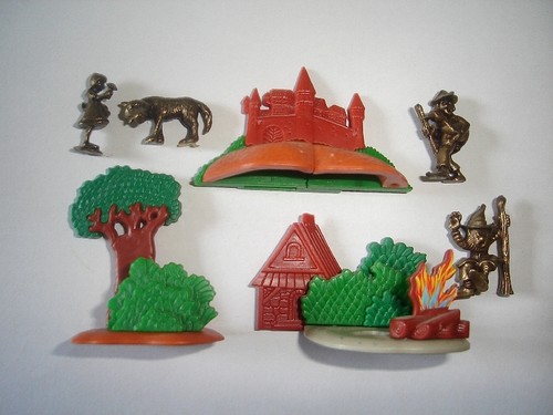 Metal figurines set fairy - metal,
