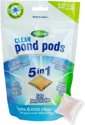 Blagdon clean pond pods 1 - blagdon, in