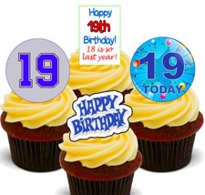 19th Birthday Male Edible