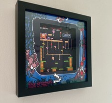 Donkey kong shadow box - jr.,