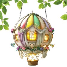 Rainbow Hot Air Balloon Stake