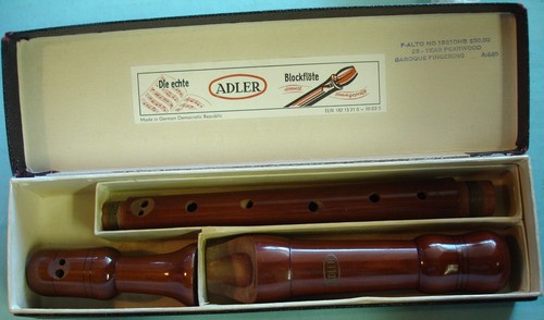 Adler recorder box alto - in, f-alto