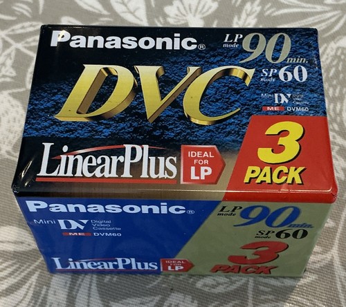Panasonic dvc 90 minutes - 3x,