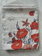 White Red Floral Unstitched Fabric For Shalwar Kameez Suit