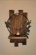Rustic Solid Wood Display