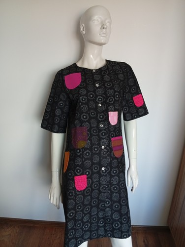 Marimekko short sleeve dress - short,