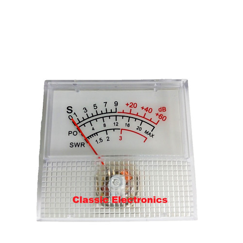 Radio scale rf swr - cb, 3-scale