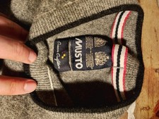 Musto Wool Jumper Size S Grey Men's