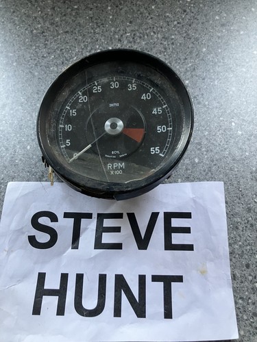 Jaguar 1970s rev counter 55rpm - rev,