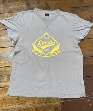 Evisu men's grey tshirt XL