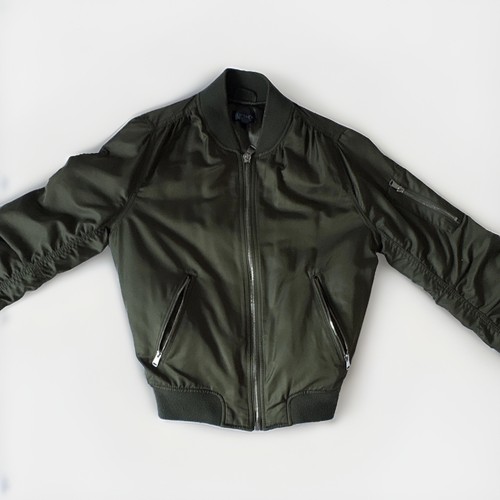 Topshop green satin - topshop,