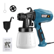 Paint Sprayer Spray Gun Airless HVLP Electric 500W Car Sprayer Fence Wall Floor
