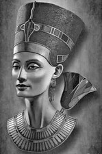 EGYPTIAN QUEEN ABSTRACT -