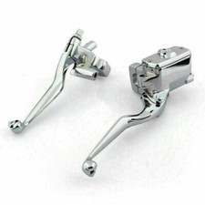 1" Skull Reservoir Brake Clutch Levers For Kawasaki Vulcan 800 1500 1600 C AY T9