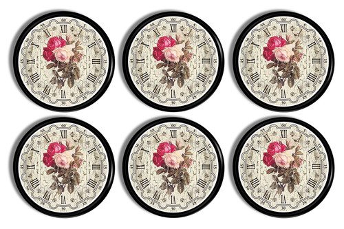 Vintage clock cabinet knobs 4 - knobs,,