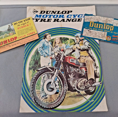 Vintage dunlop tyres - dunlop,