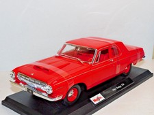 MAISTO 1963 DODGE 330 RED 1/18