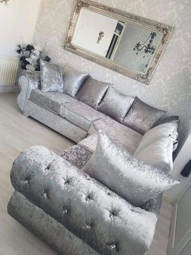 Premium silver chesterfield - premium,