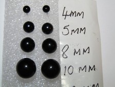 Choice of real & faux pearl stud earrings choice of colours & size pearls UK