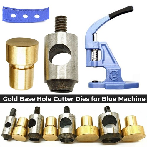 Hole cutting die set gold - cutting,