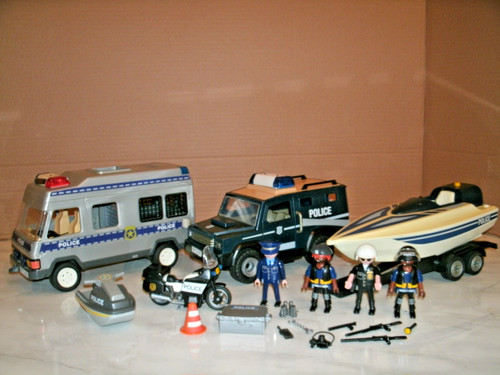 Playmobil police bundle - police, riot