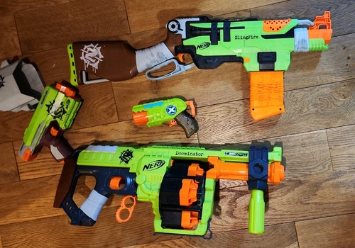 Nerf gun zombie - gun, strike