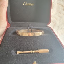Cartier Classic Love Bracelet Size 16 Rose Gold