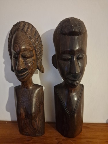Vintage pair handcrafted iron - pair,