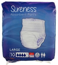 10 Sureness Absorbent Pants