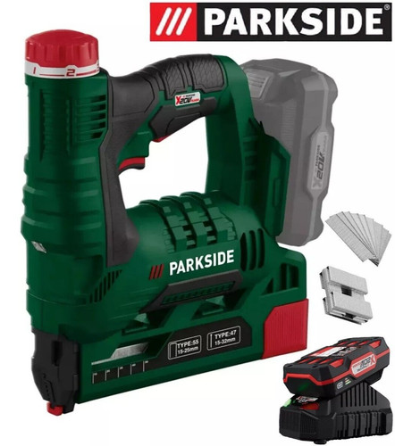 Parkside 20v cordless stapler - parkside,