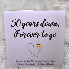 Personalised 50th Golden