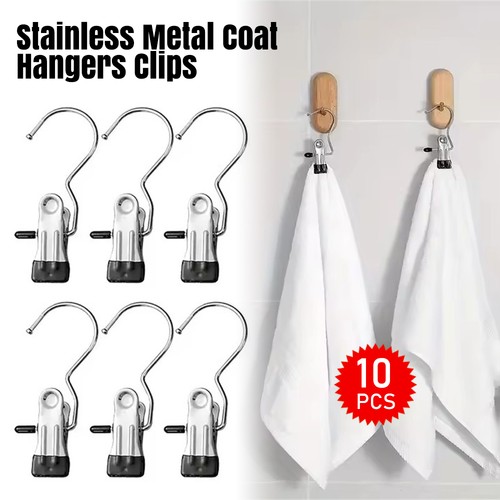 Black stainless metal coat - stainless,