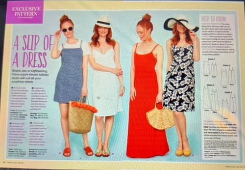 Prima sewing pattern ladies - prima,