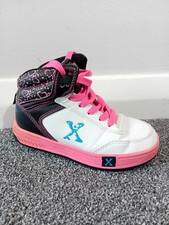 Heelys Sidewalk Sports Size 12 Child EU 31 High Top Skate Shoes GRATE CONDITION